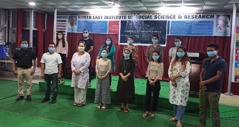 Participants of the trianing of trainers of Peace Channel at NEISSR, Dimapur on October 12. (Photo Courtesy: Peace Channel)